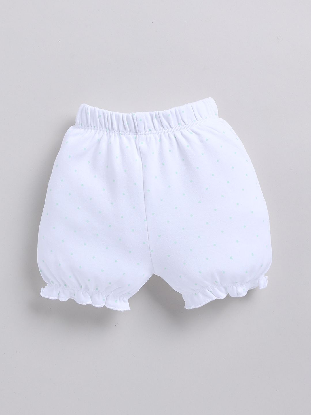 Moms Love Infant Girls Cotton A-Line Dress With Shorts