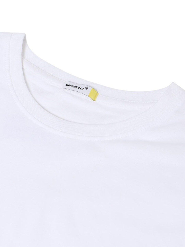 Bewakoof Wander Geometry Graphic Printed Oversized T-shirt