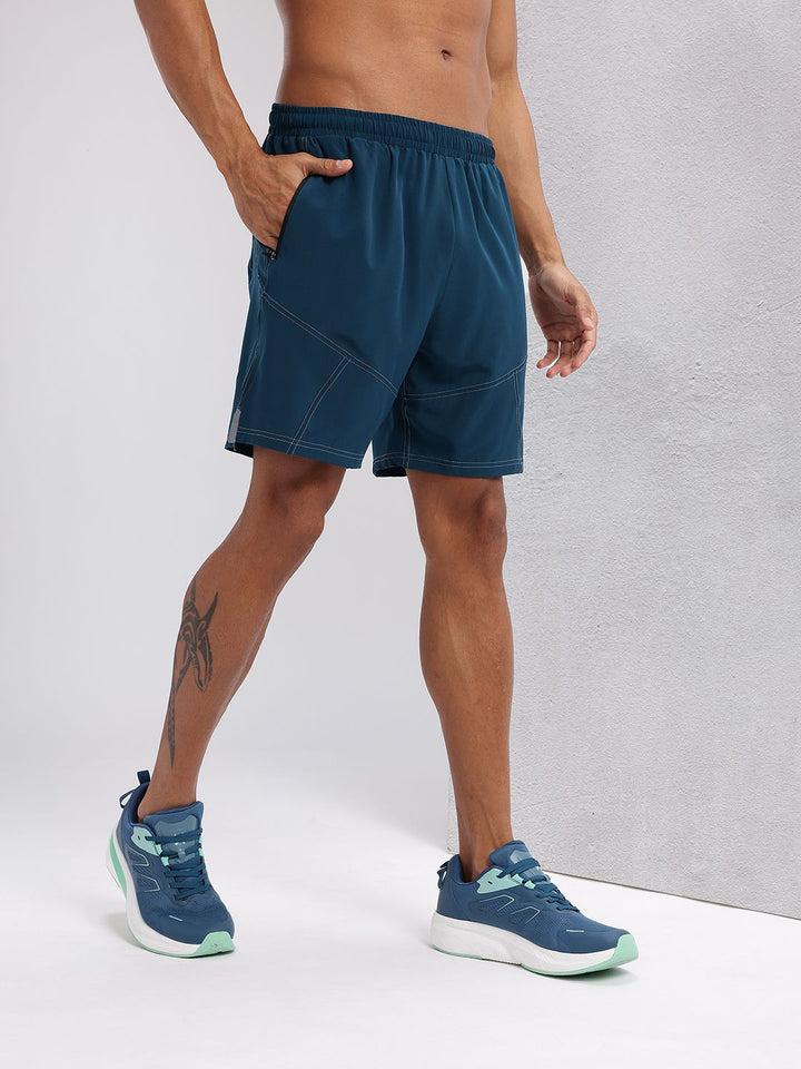HRX by Hrithik Roshan Men Contrast Stitch Training Shorts