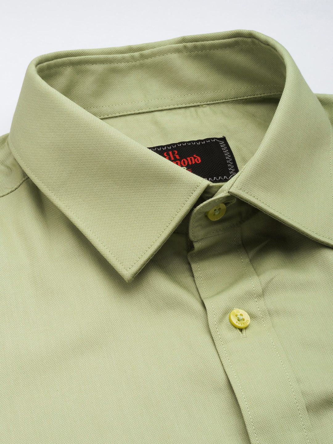 Raymond Slim Fit Self-Design Pure Cotton Formal Shirt