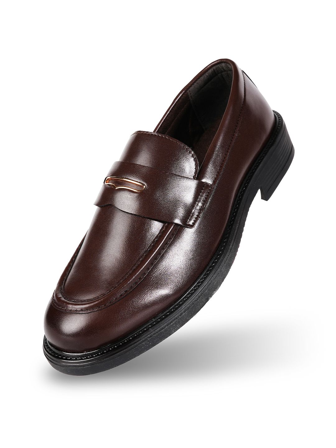 MONKSTORY Lelaki PU Slip-On Sneakers