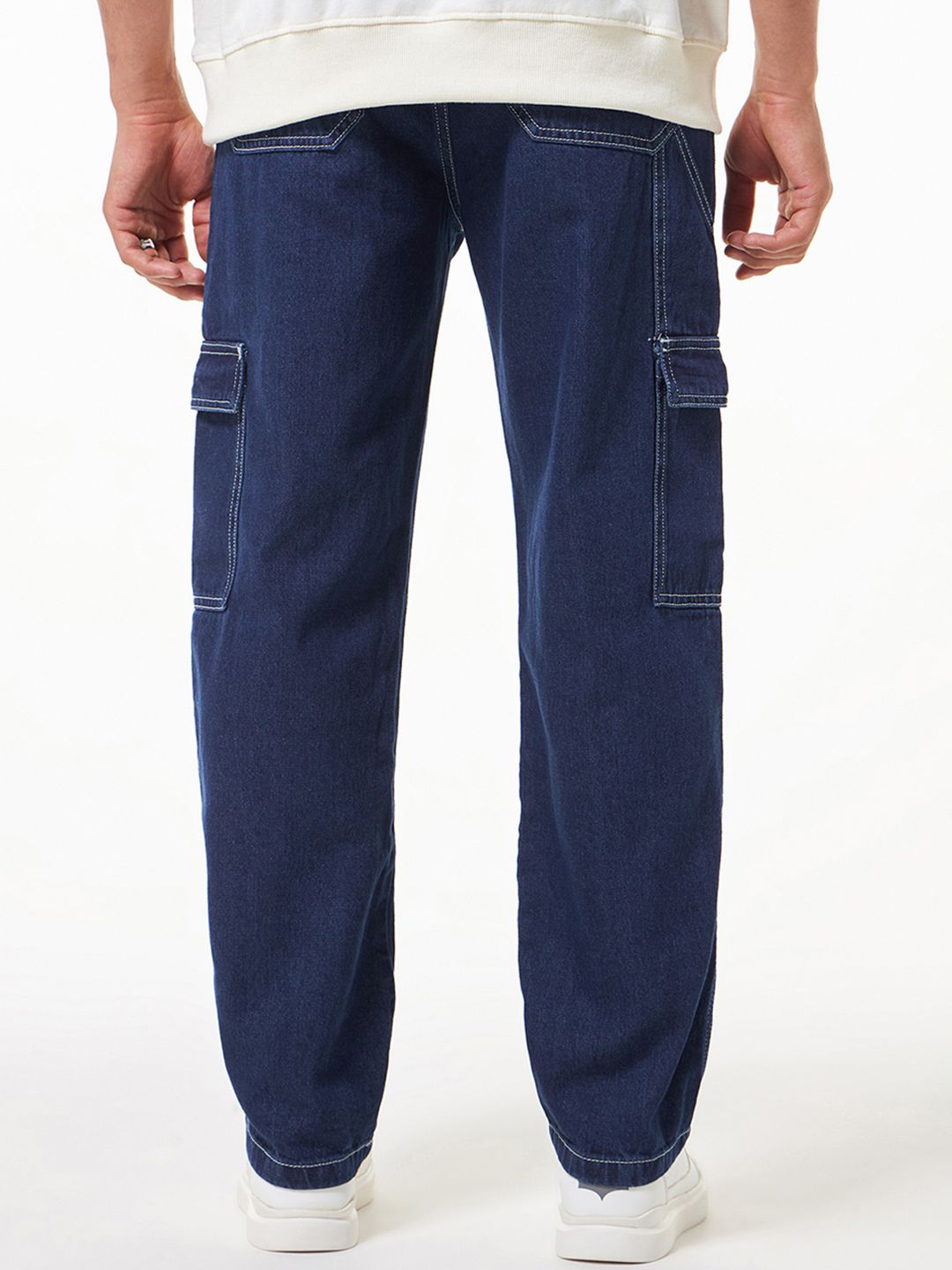 Bewakoof Men Baggy Cargo Jeans