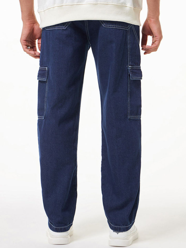 Bewakoof Men Baggy Cargo Jeans