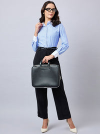 Style Quotient Women Smart Striped Formal Shirt
