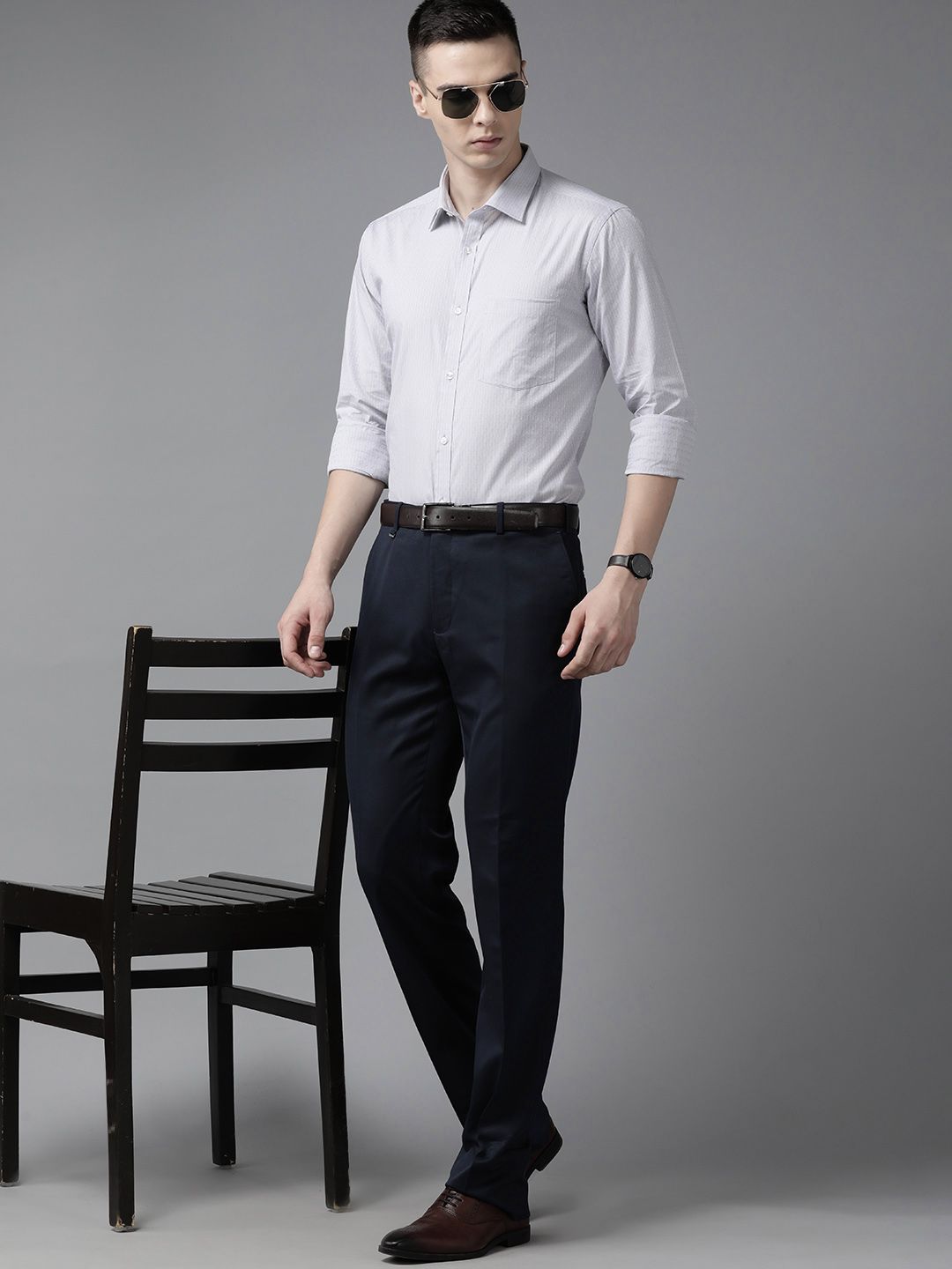 Park Avenue Slim Fit Pure Cotton Formal Shirt
