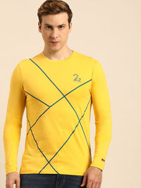 Being Human Striped Pure Cotton T-shirt