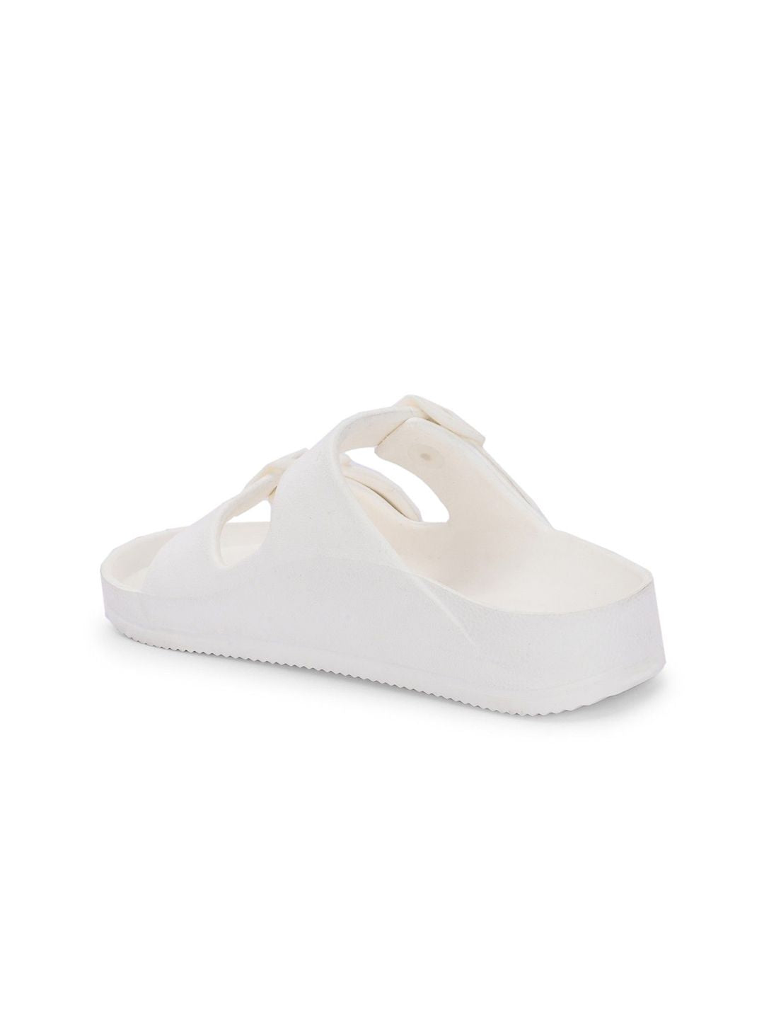 HRX by Hrithik Roshan Women Off White Rubber Sliders