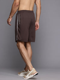 HRX by Hrithik Roshan Men Mid-Rise Brand Logo Print Detail Rapid-Dry Training Shorts