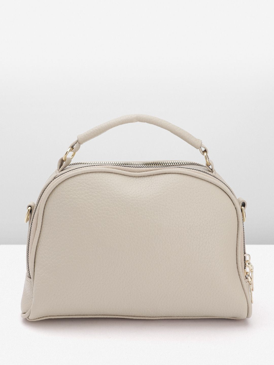 DressBerry Textured Structured Handheld Bag