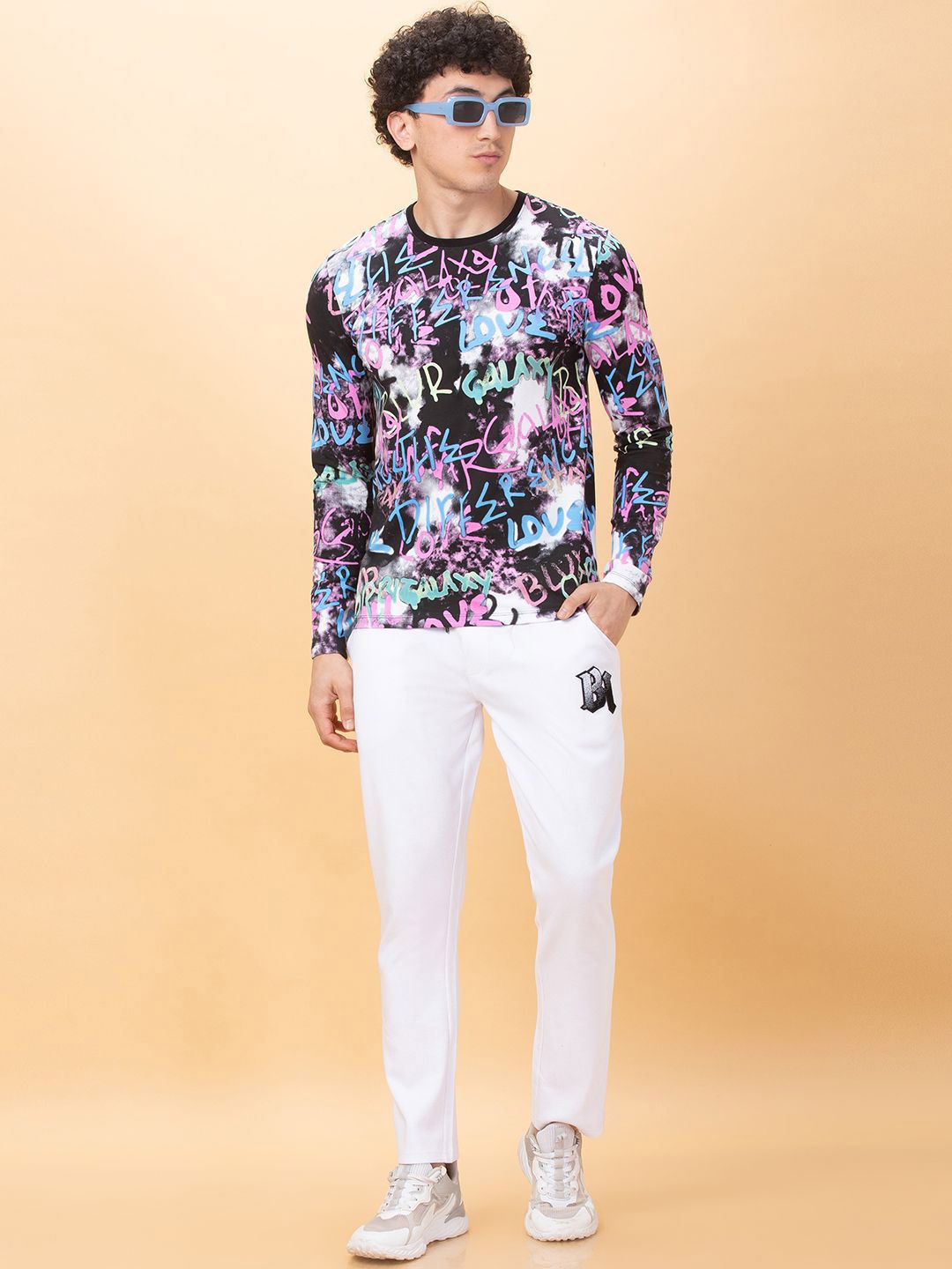 Being Human Men Mid Rise Track Pants