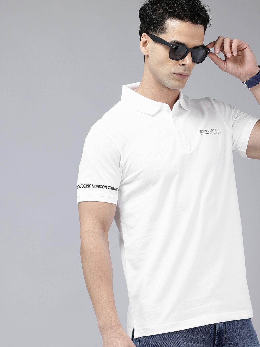 SPYKAR Polo Collar Slim Fit T-shirt