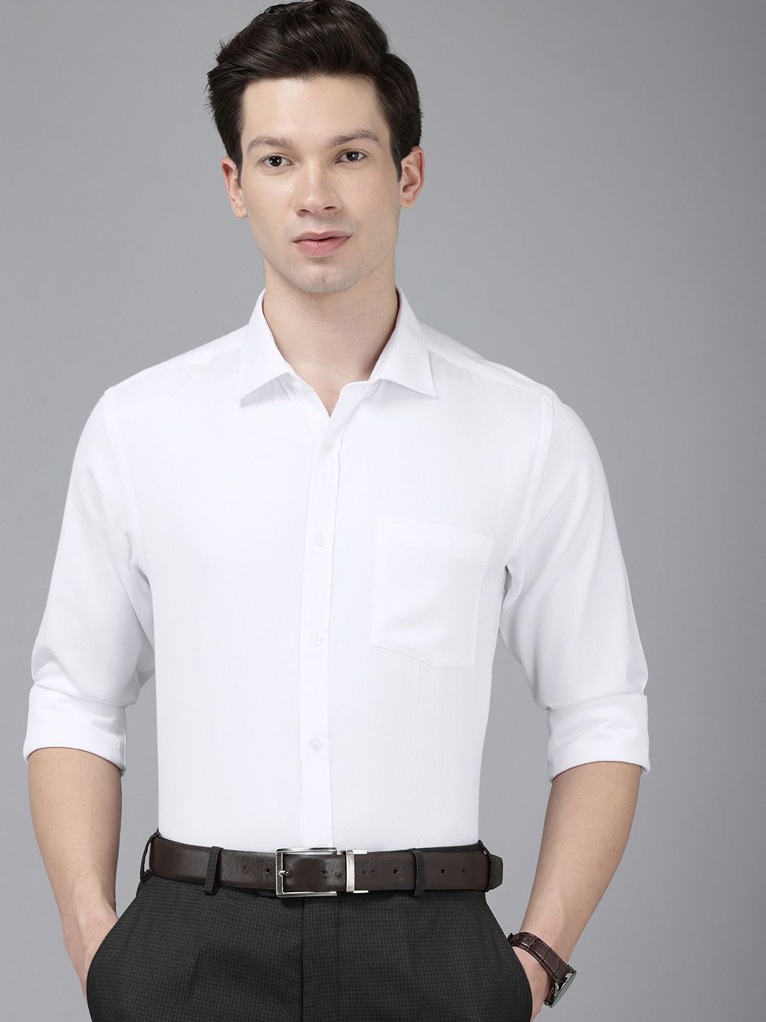 Park Avenue Slim Fit Otmal Shirt