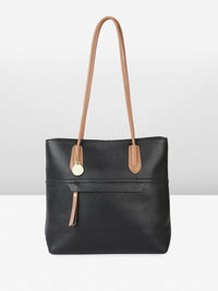 DressBerry Textured Structured Shoulder Bag
