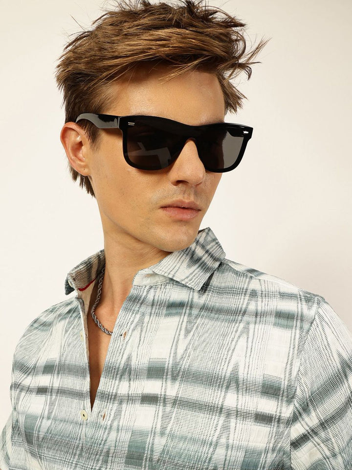 Thomas Scott Men Premium Slim Fit Opaque Printed Casual Shirt