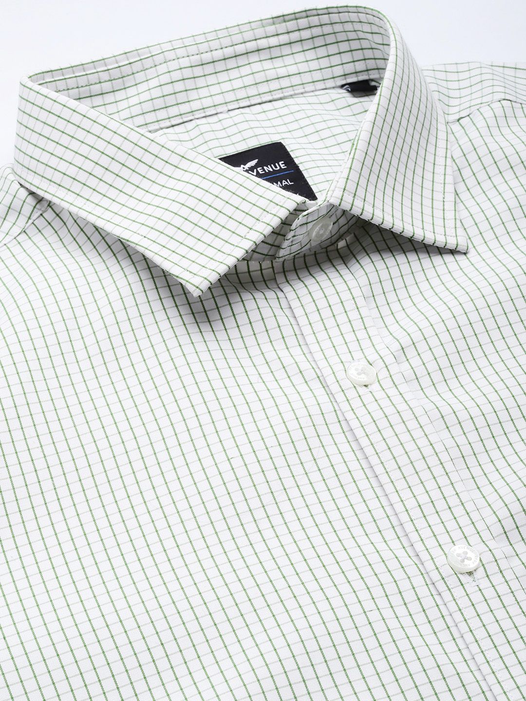 Park Avenue Slim Fit Checked Formal Shirt