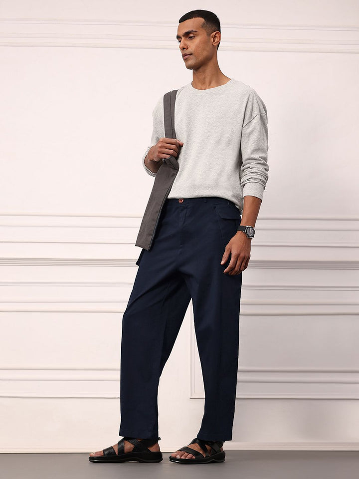 Mr Bowerbird Men Cargo-Style Trousers