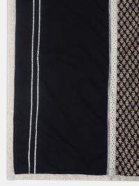 KALINI Ethnic Motifs Printed Pure Cotton Kurta With Trousers & Dupatta