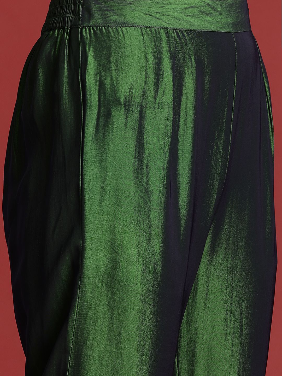 Anouk Tyohaar Collection Sequinned Kurta with Trousers & Dupatta