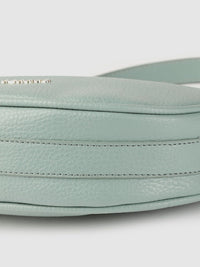 Lino Perros Women Sage Green Structured Baguette Bag