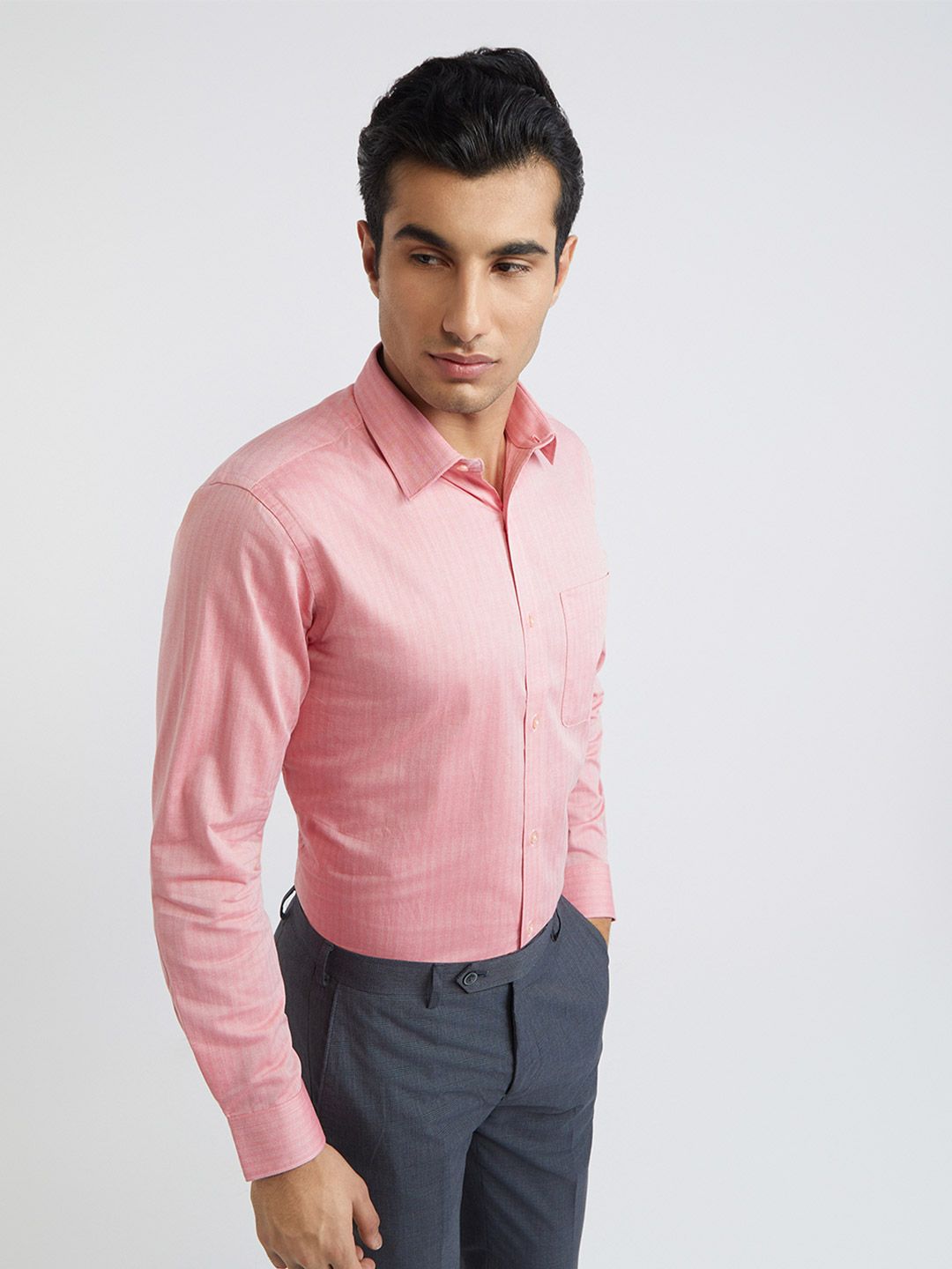 Raymond Slim Fit Opaque Formal Shirt
