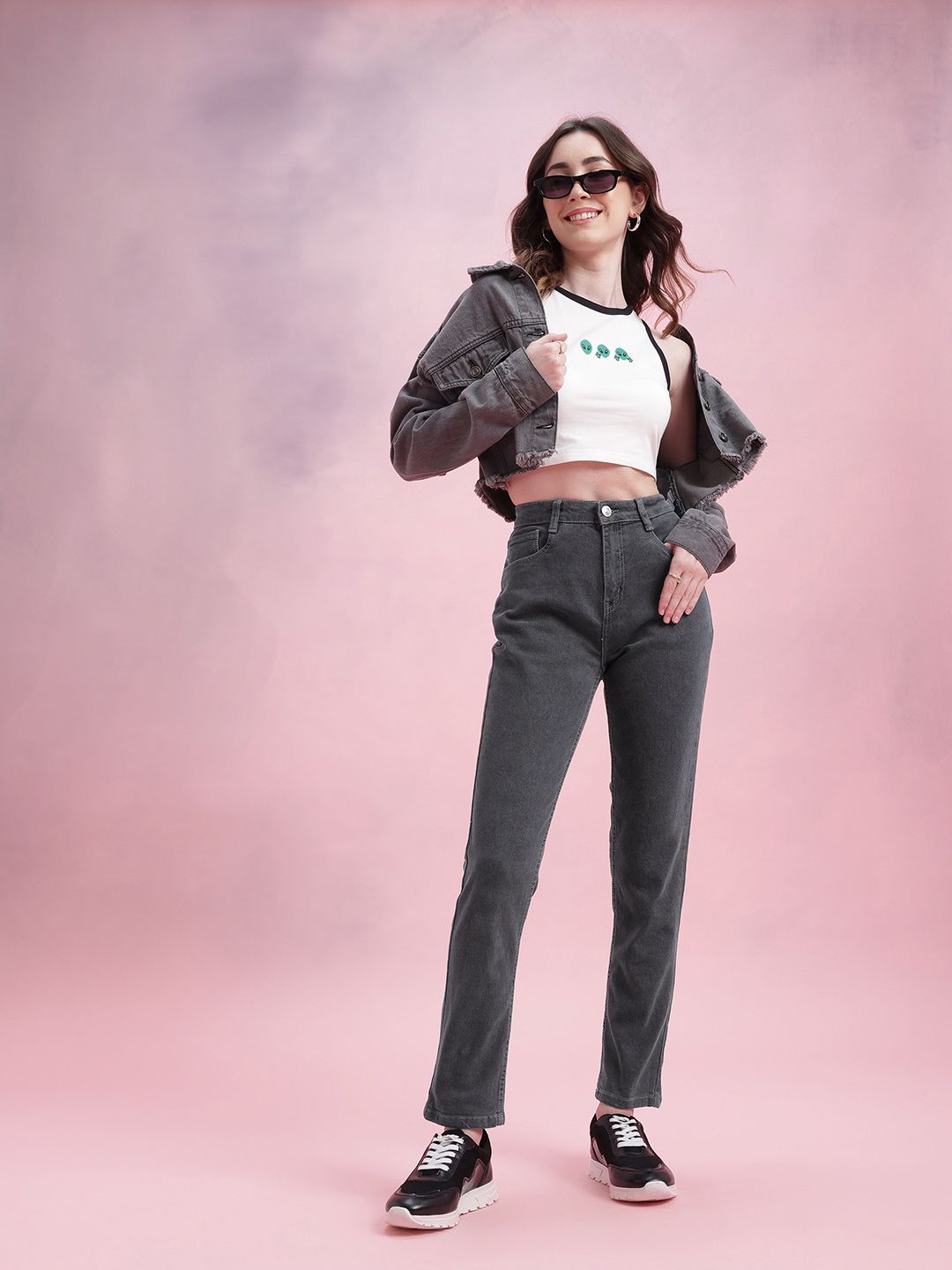 DressBerry Women Straight Fit Jeans