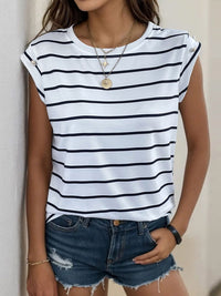 all about you Women Striped T-shirt