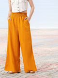 Women Korean All-Day Ease Wide Leg Trousers