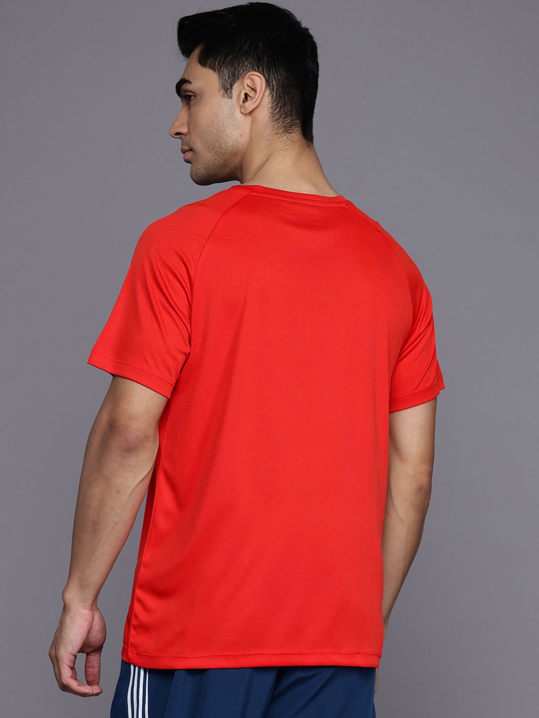 HRX by Hrithik Roshan Men Typography Printed Rapid-Dry Training T-shirt