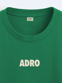 ADRO Men Typography Printed Applique T-shirt