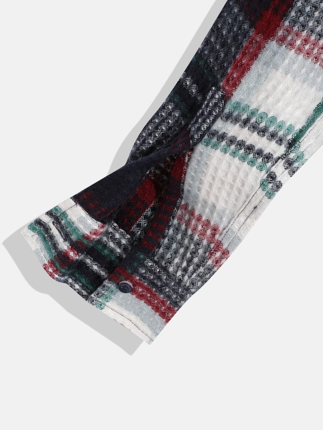Monte Carlo Boys Checked Textured Shirt