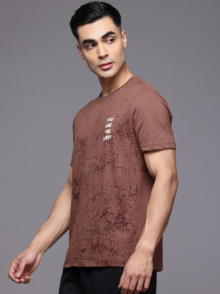 HRX by Hrithik Roshan Typography Printed Rapid-Dry Training  T-shirt