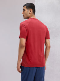 HRX by Hrithik Roshan Typography Printed Raglan Sleeves Rapid-Dry Training T-shirt