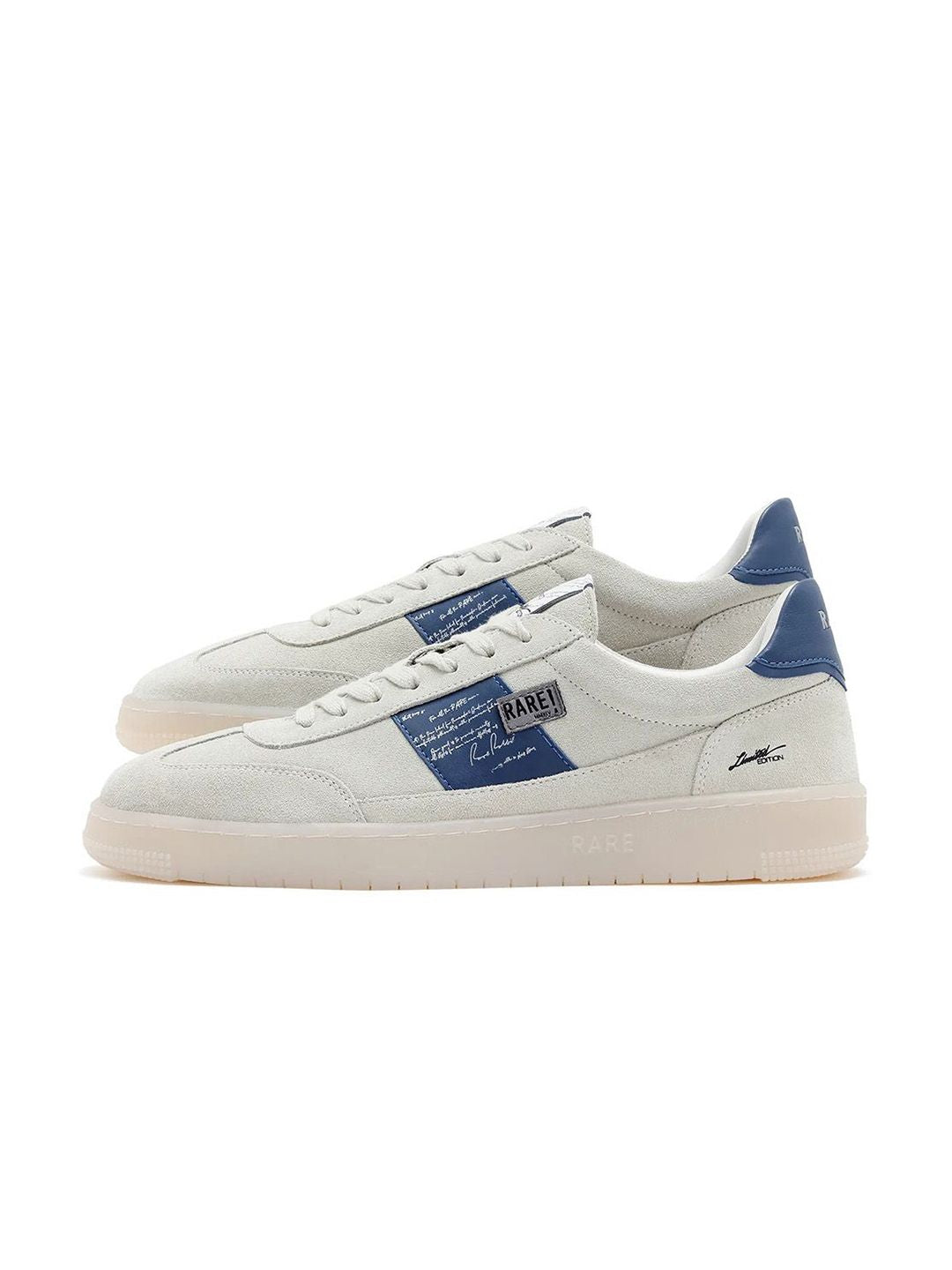 RARE RABBIT Men Colourblocked Suede Sneakers