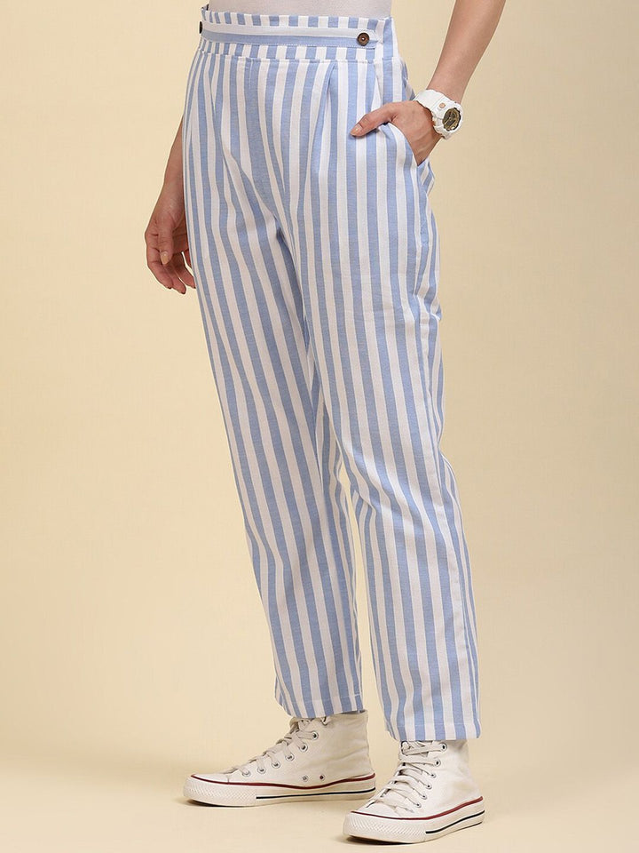 Monte Carlo Women Striped Track Pants