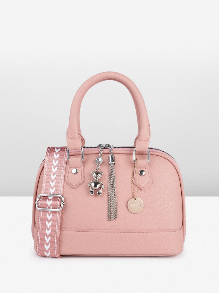 all about you Structured Handheld Bag with Tassel