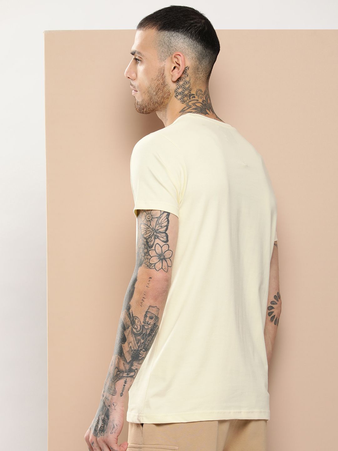 Difference of Opinion Men Pure Cotton T-shirt