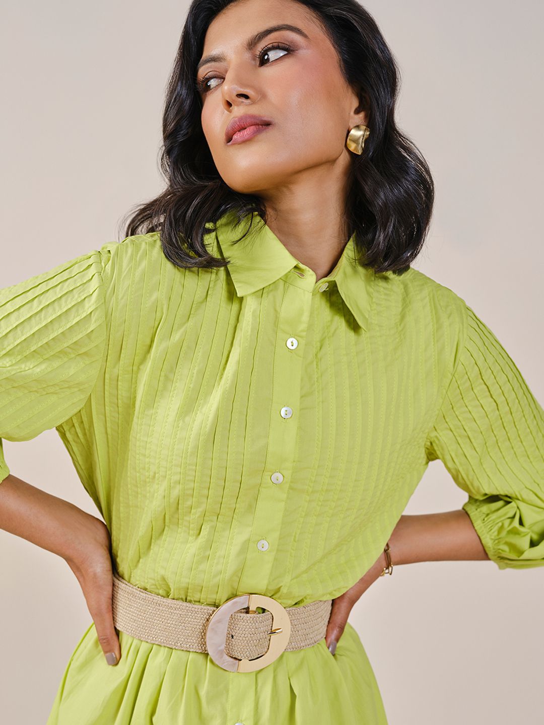 AND Women Above Knee Shirt Dress