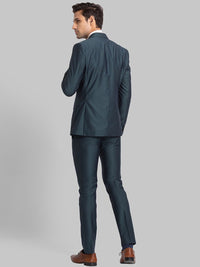 Park Avenue Men Single Breasted Slim Fit 3-Peice Formal Suit