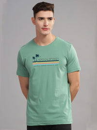 ADRO Men Printed Cotton T-shirt