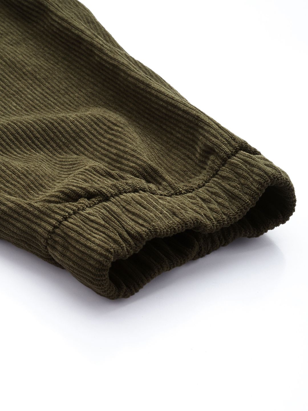 The Indian Garage Co. Men Drop Crotch Loose Fit Corduroy Joggers