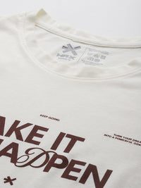 HRX by Hrithik Roshan Typography Printed T-shirt