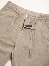THE BEAR HOUSE Men Pleated Relaxed Fit Clean Look Pure Cotton Jeans
