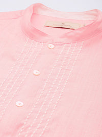 House of Pataudi Thread Work Straight Rozana Kurta