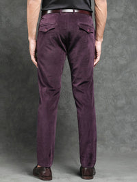 RARE RABBIT Men Cloy Mid-Rise Slim Fit Trouser
