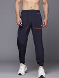 HRX by Hrithik Roshan Men Mid-Rise Training Joggers with Reflective Stripes