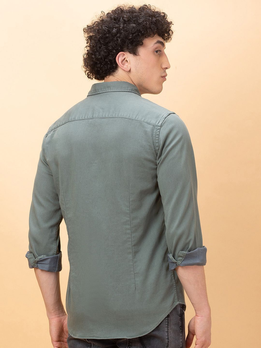 Being Human Men Slim Fit Opaque Casual Shirt