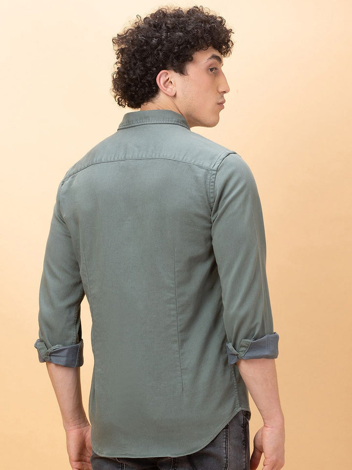 Being Human Men Slim Fit Opaque Casual Shirt