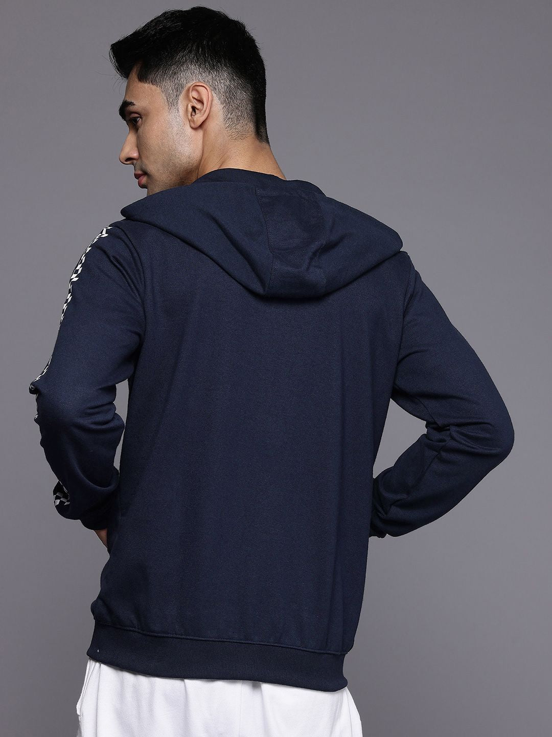 HRX by Hrithik Roshan Typography Moto Printed Hooded Sweatshirt