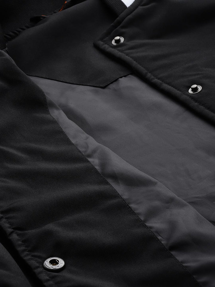 DressBerry Applique Detail Bomber Jacket