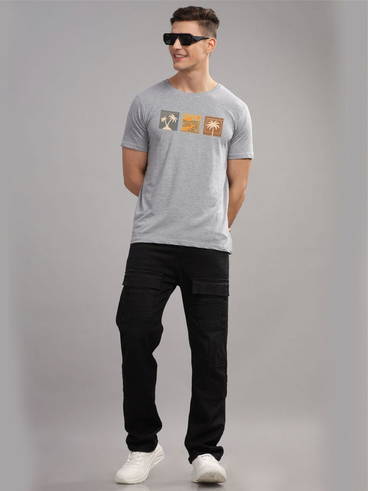 ADRO Men Printed T-shirt